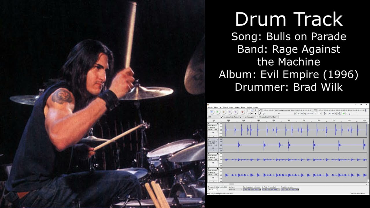 Bulls on Parade (Rage Against the Machine) • Drum Track