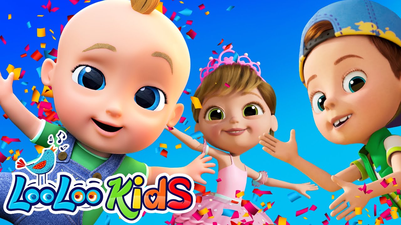 🧒Learning Songs for Toddlers - S4EP02 Dance Along Super Mix - LooLoo Kids Songs for Kids