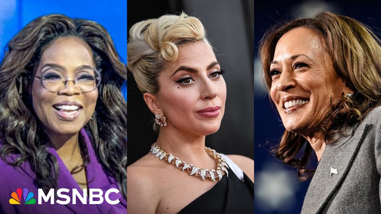 Watch Lady Gaga, Oprah Winfrey rally with Kamala Harris in Philadelphia | MSNBC