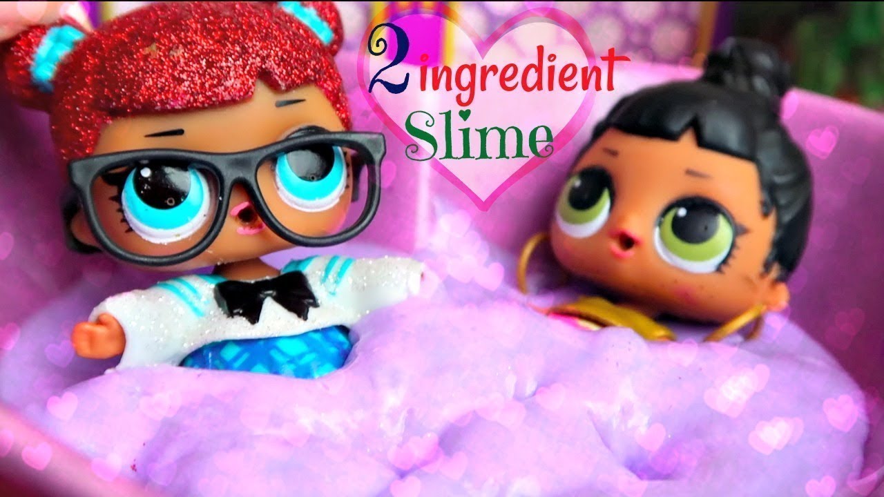 LOL Surprise Dolls New DIY Spa Slime Bath