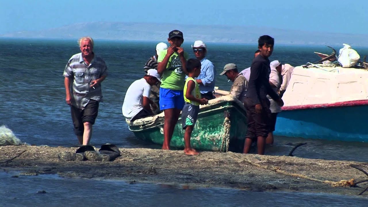 На дне Аральского моря