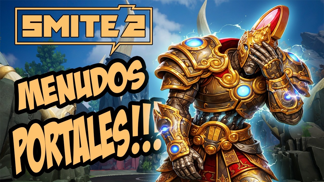 Smite 2 - Janus - No Dejo de Liarla Con Mis Propios Portales!!!