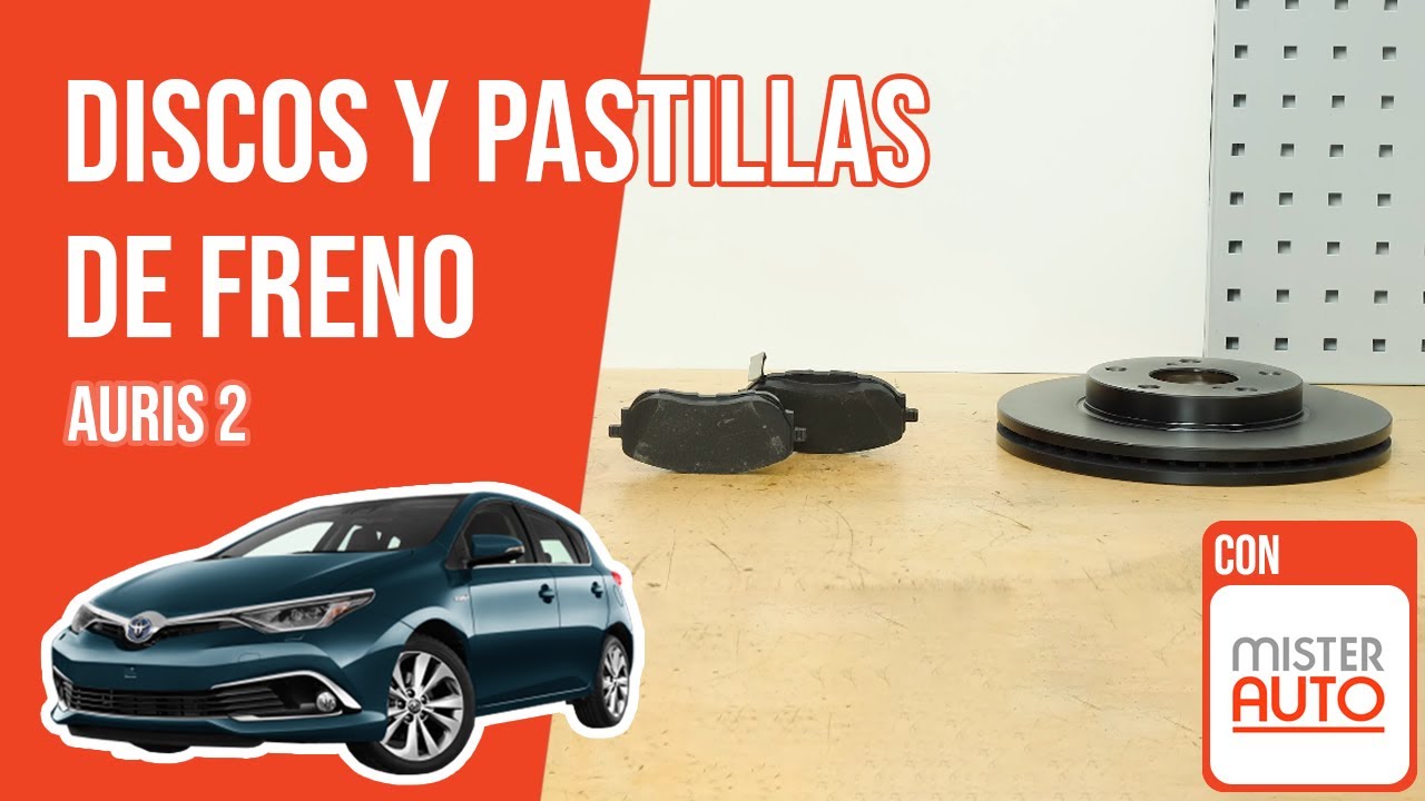 Cómo cambiar los discos y las pastillas de freno delanteros Auris 2 🚗