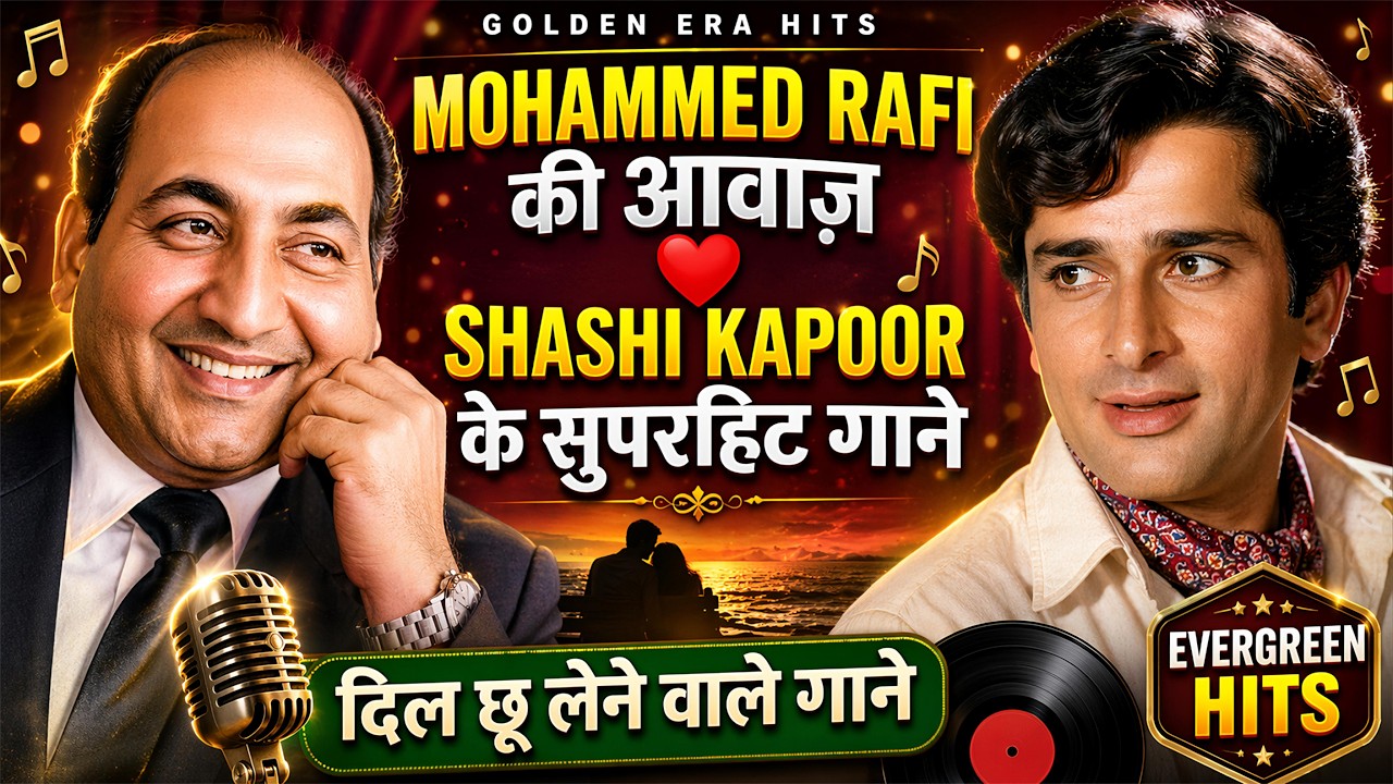 Mohammed Rafi Ki Aawaz — Shashi Kapoor Ka Andaaz
