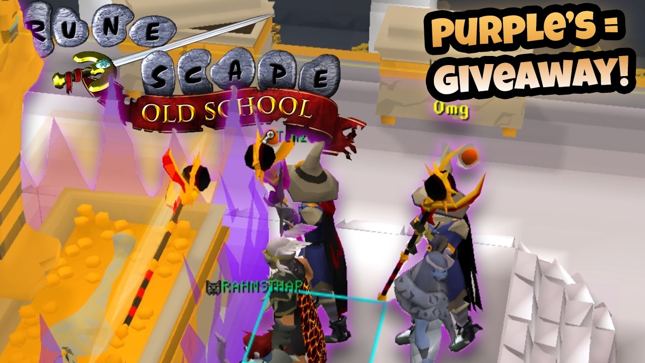 💰 GIVEAWAY After EVERY TOA Raid | Purples = Bigger Splits 👀 (OSRS Live)