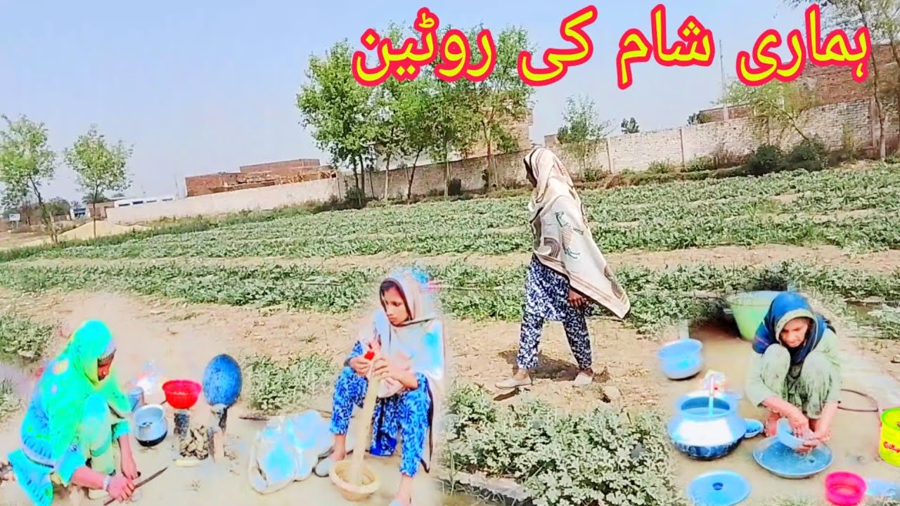 Hamare Shyam ki routine khurshid village family 🤲🤲🤲🤲