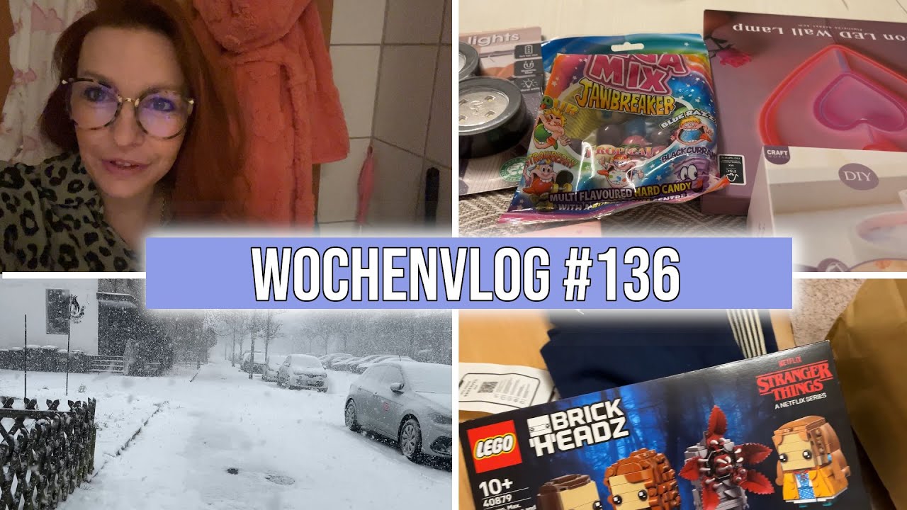 WOCHENVLOG #136 | Schneechaos?! | Shoppen mit den Kindern | Das sind WIR