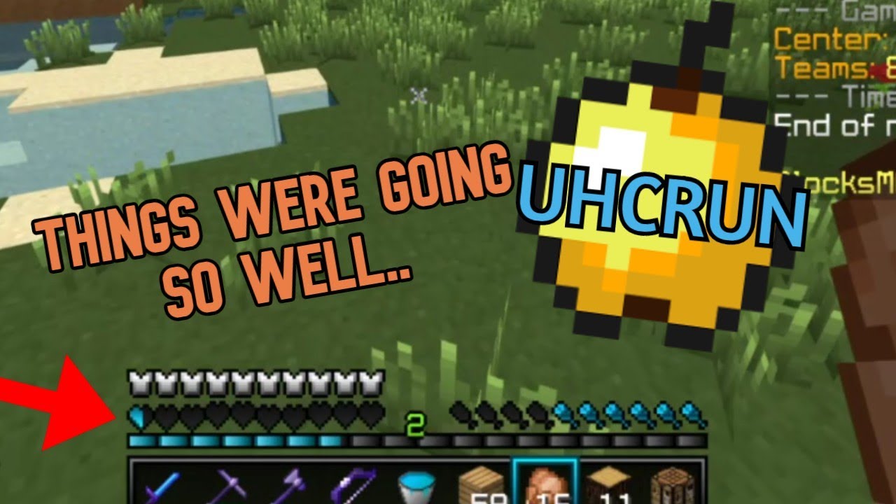 THINGS WERE GOING GREAT UNTIL.. | Minecraft UHCRun