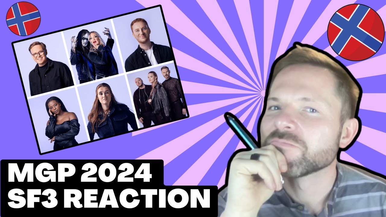 🇳🇴 MGP 2024 SEMI-FINAL 3 REACTION & TOP 3 🇳🇴 | MGP 2024 REACTION | NORWAY EUROVISION 2024