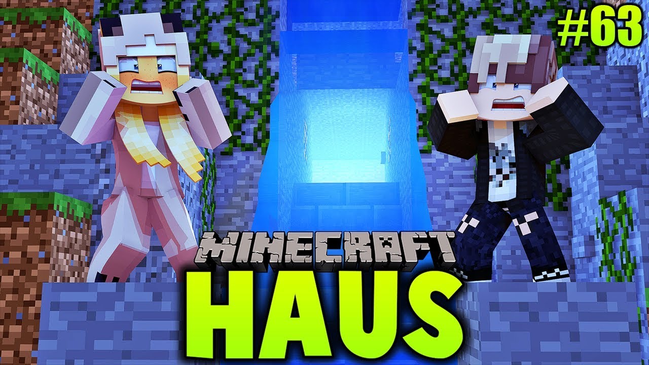 WIR FINDEN EINEN OP SCHATZ HINTER DEM WASSERFALL! ✿ Minecraft HAUS #63 [Deutsch/HD]