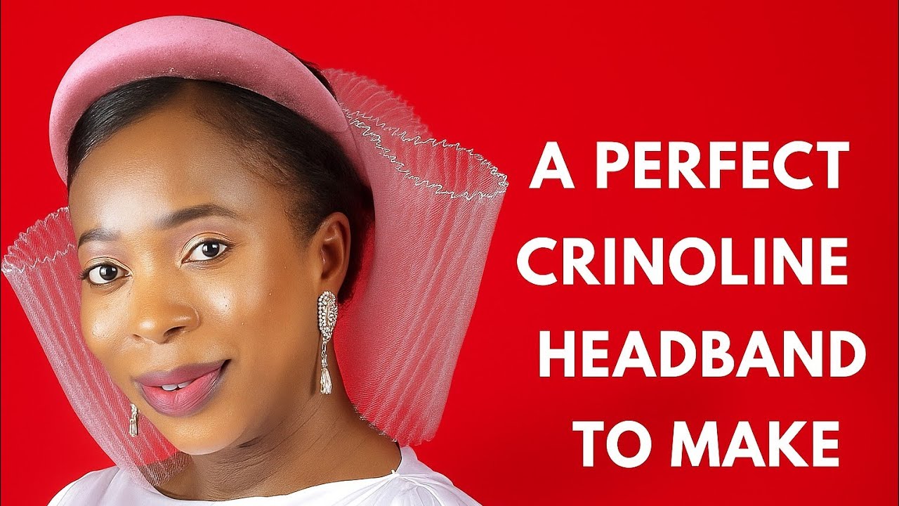 Crinoline bow and rose headband tutorial #headband 