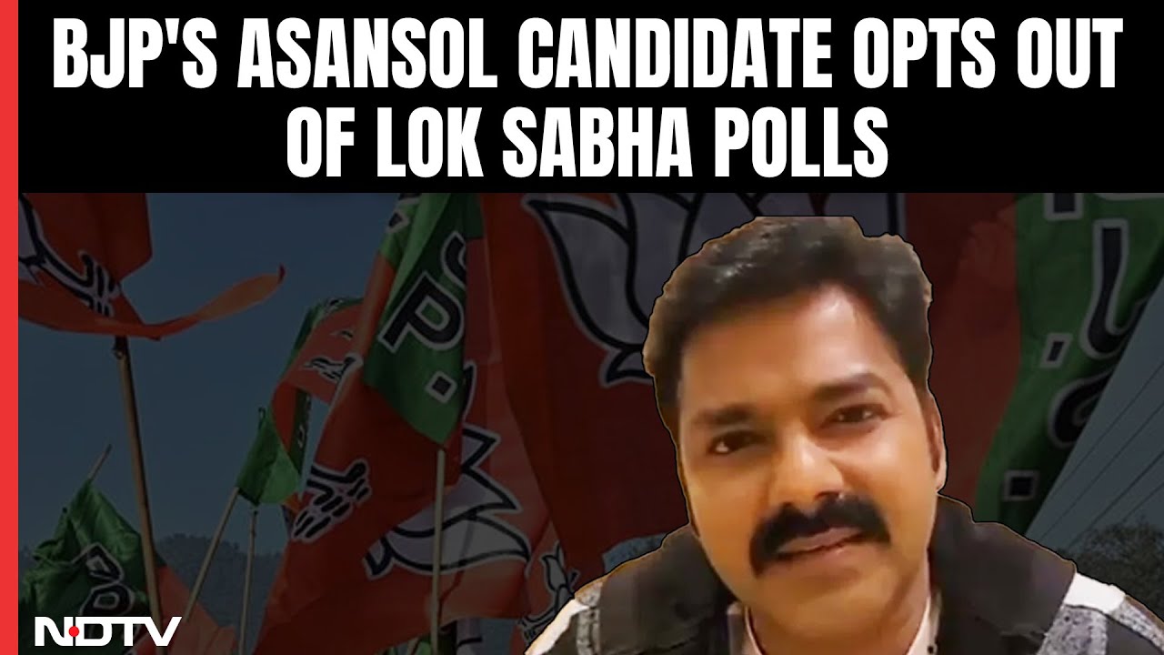 Pawan Singh, BJP's Pick From Asansol, Says He Won't Contest Lok Sabha Polls