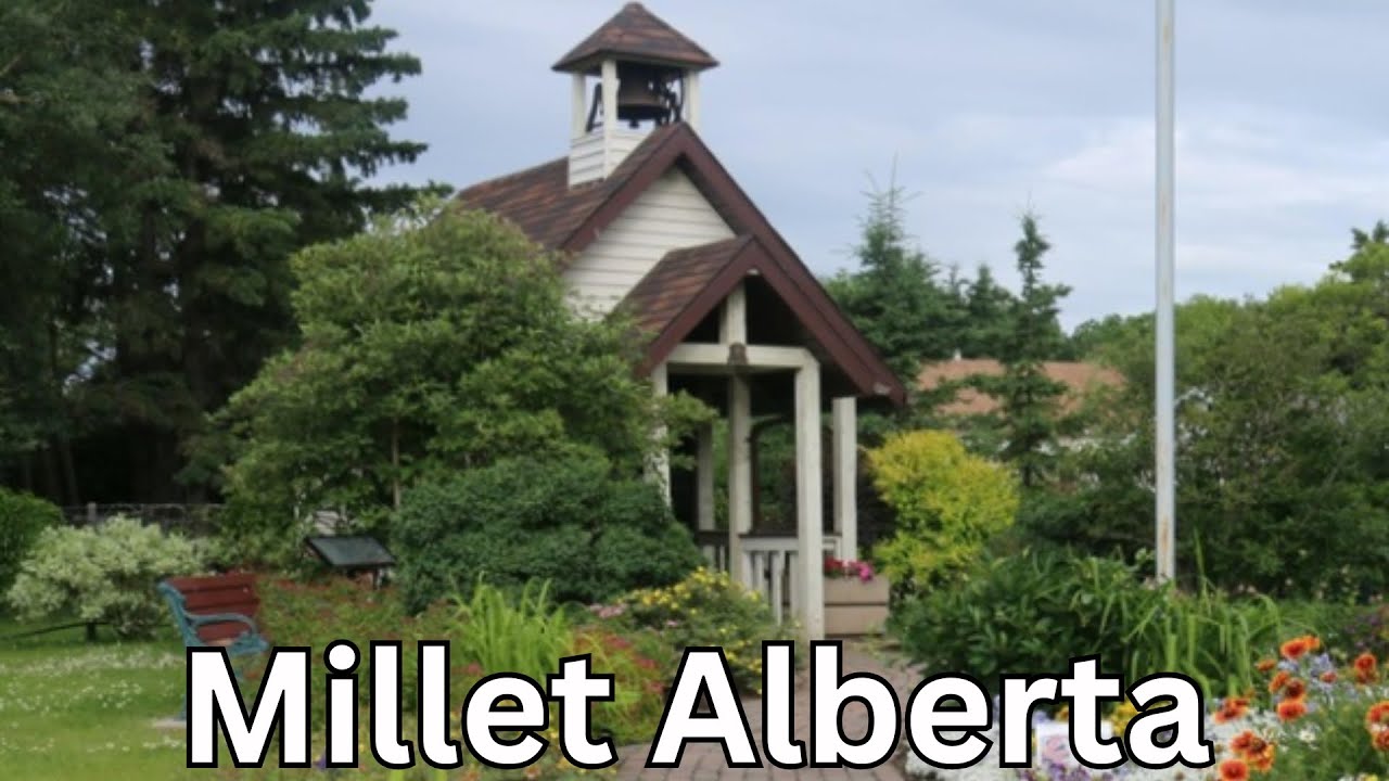 Millet Alberta Small Town Living Close to Edmonton And Wetaskiwin Walking and Driving Tour