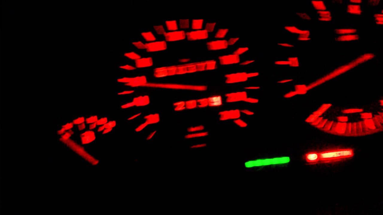 BMW E34 518i acceleration 0-100km/h