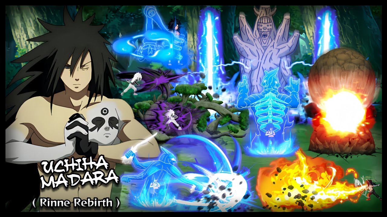 PREVIEW‼️UCHIHA MADARA [ RINNE TENSEI ]🔸NARUTO SENKI : END OF SHINOBI SPRITE #narutosenki #madara 