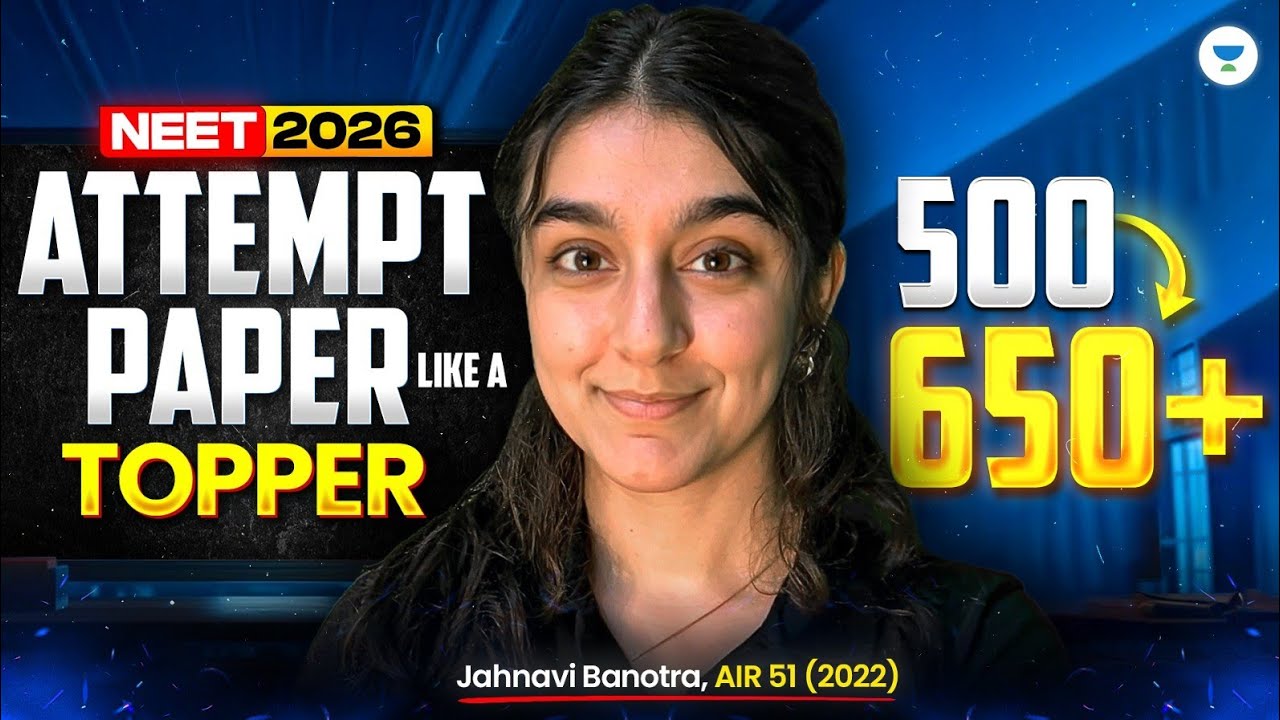 Best NEET 2026 Paper Attempting Strategy | Jahnavi Banotra
