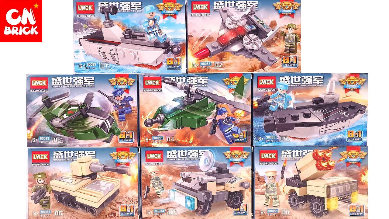 Lego Army Soldiers Lwck90083 Unoffical Lego