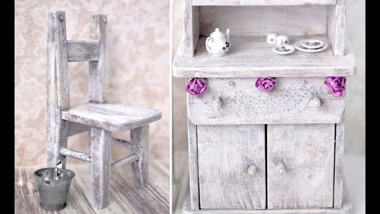 Shabby Chic - Vintage Furniture | transform & customize your old dolly furniture!