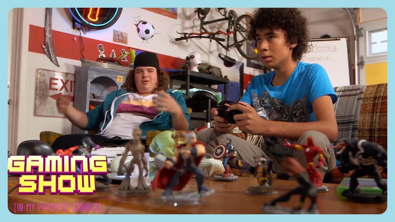 The Gaming Show [In My Parents' Garage] - Marvel Infinity Superheroes | WildBrain Games Room