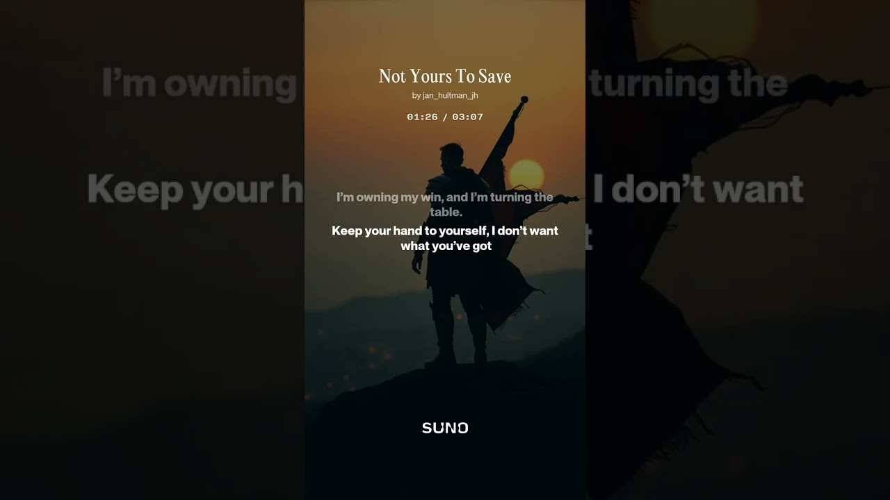 Not Yours To Save