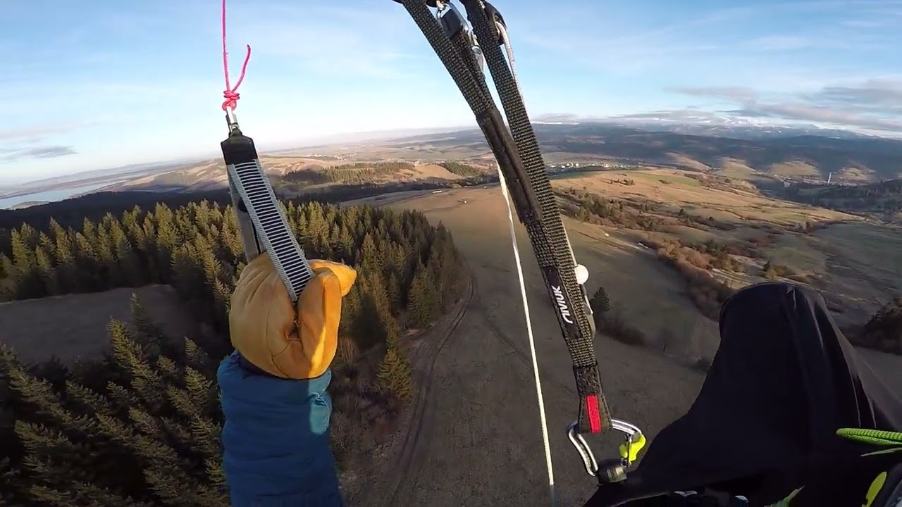 paragliding Javorový vrch Tvrdošín 15.2.2024