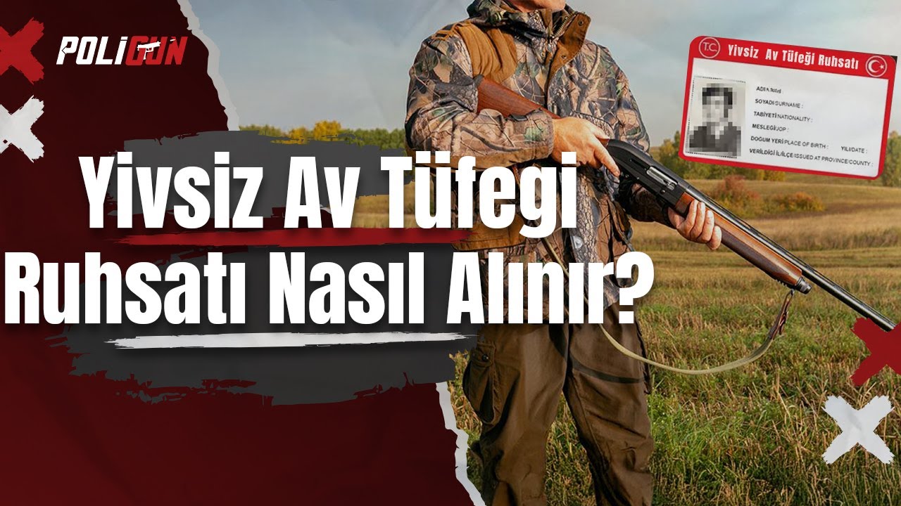 Yivsiz Av T&uuml;fegi Ruhsatı Nasıl Alınır? @Poligun