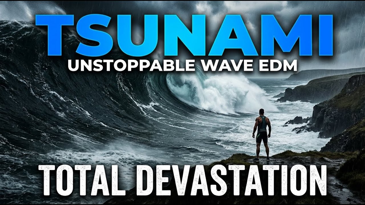 🌊 TSUNAMI — Unstoppable Wave EDM | Total Devastation 🌏