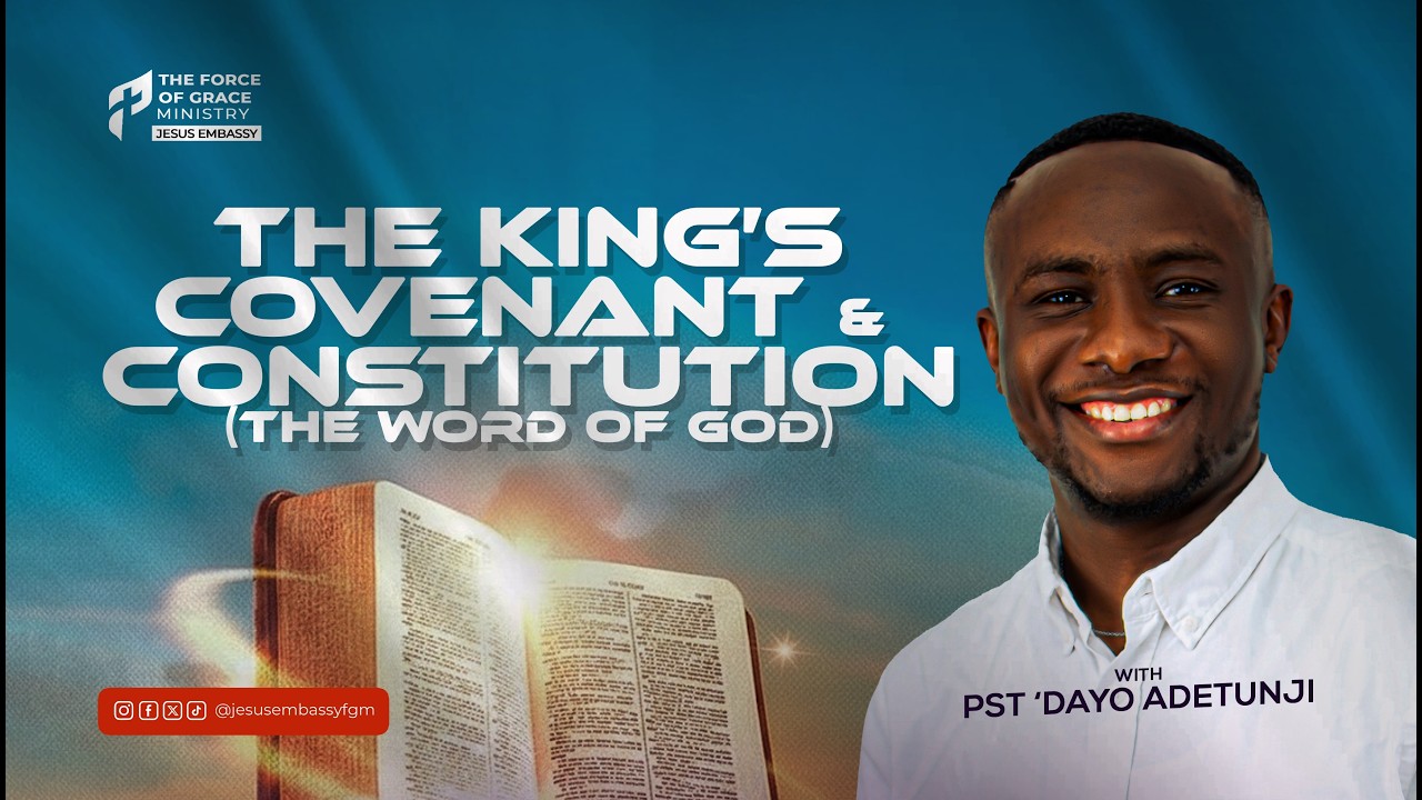 The King's Convenant & Constitution (The Word of God)  || #InHisPresence    || 22nd Feb 2026