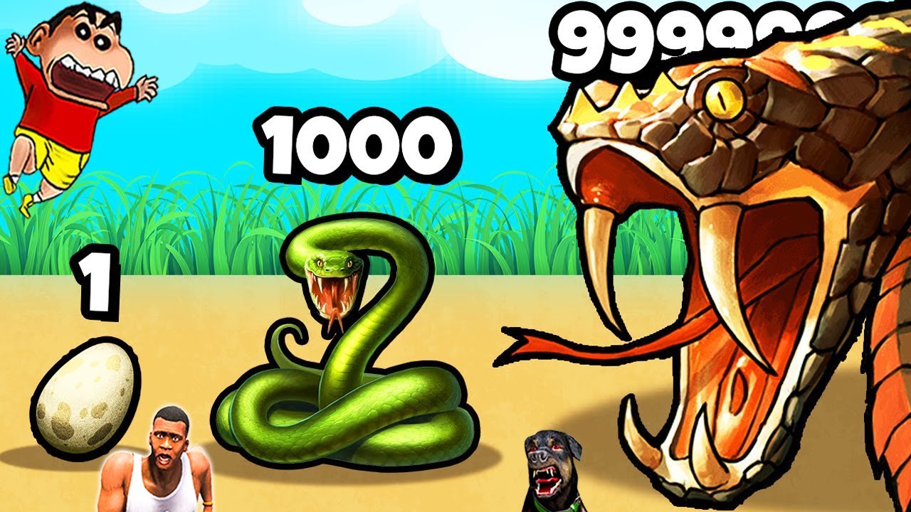 SHINCHAN BECOME WORLD'S BIGGEST SNAKE in ROBLOX with FRANKLIN & CHOP | DREAM SQUAD