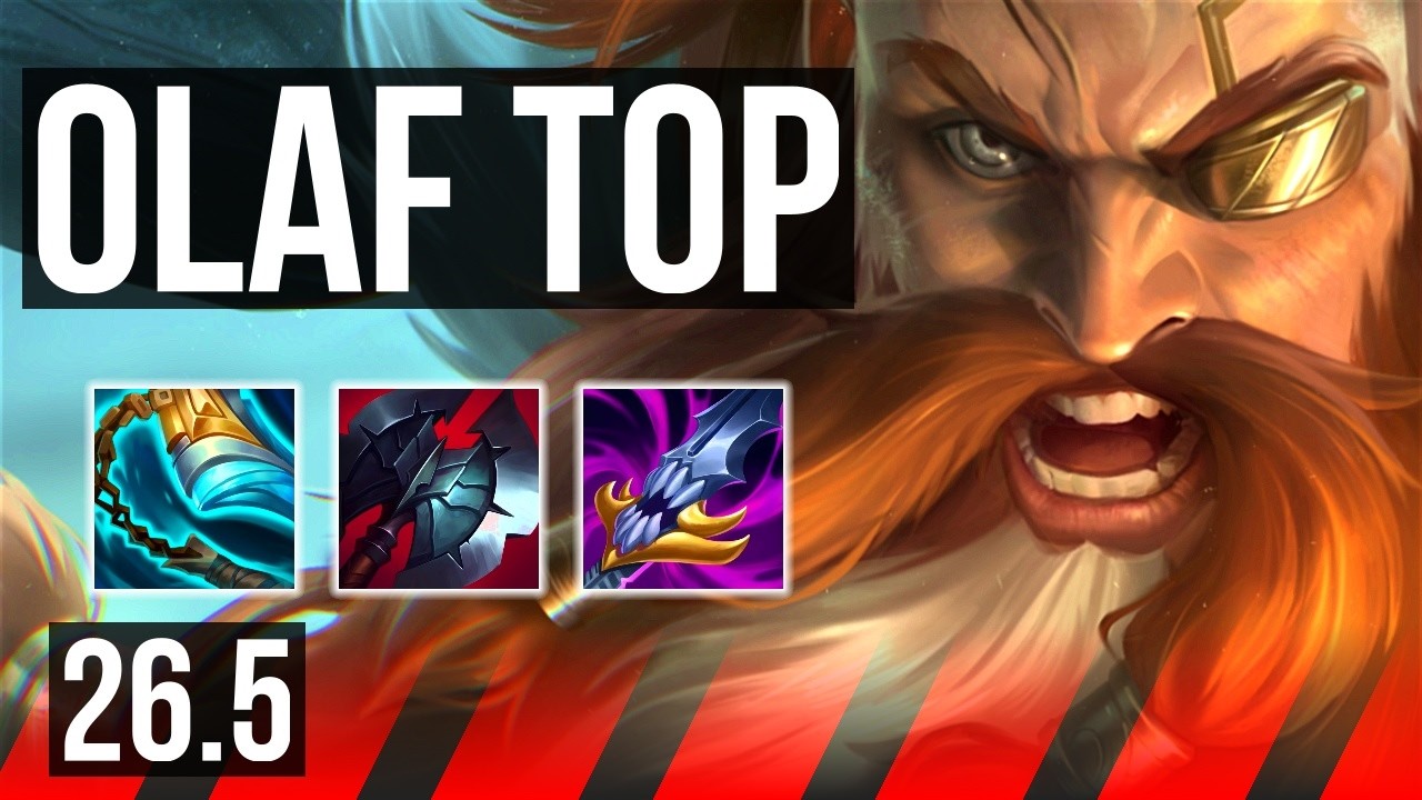 OLAF vs NASUS (TOP) | KR Master | 26.5