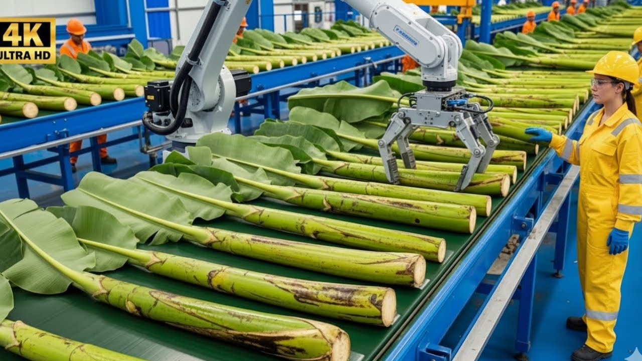 Inside the 100,000 LB Banana Plant – The HYPNOTIC Production of Modern Luxury Scarves