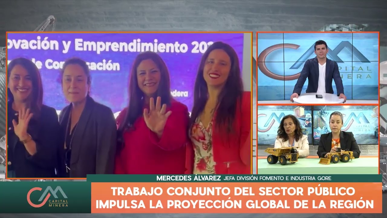MERCEDES ÁLVAREZ - JEFA DIVISIÓN FOMENTO E INDUSTRIA GORE / MARCIA ROJAS - DIR. REGIONAL PROCHILE