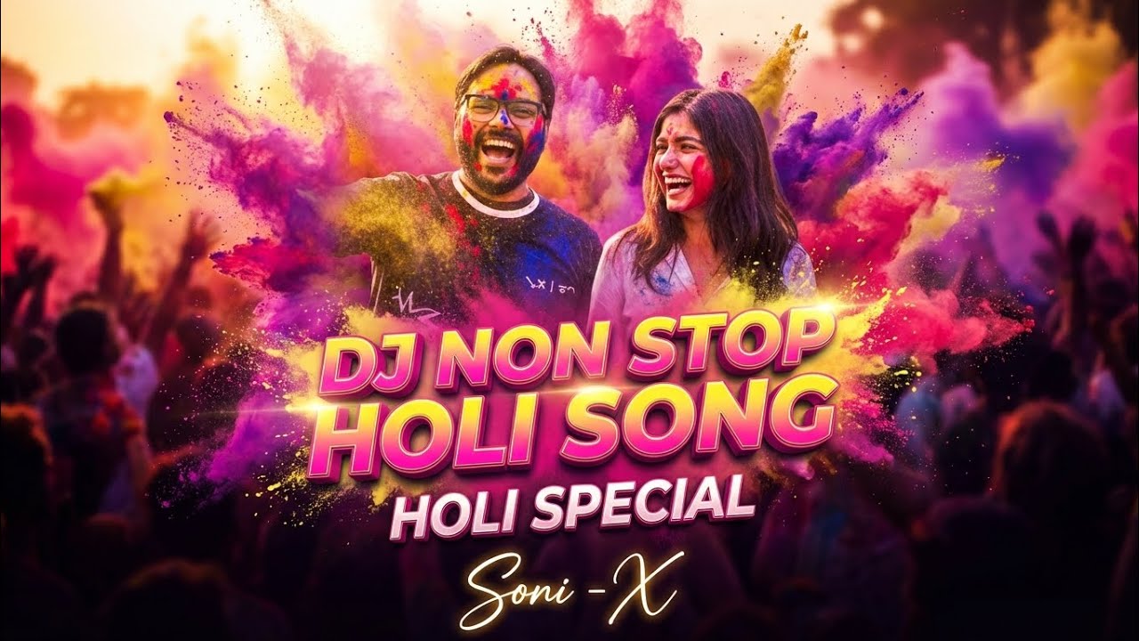 DJ Non Stop Holi Song 2026 🔥 Holi Special DJ Party Mix | Soni-X