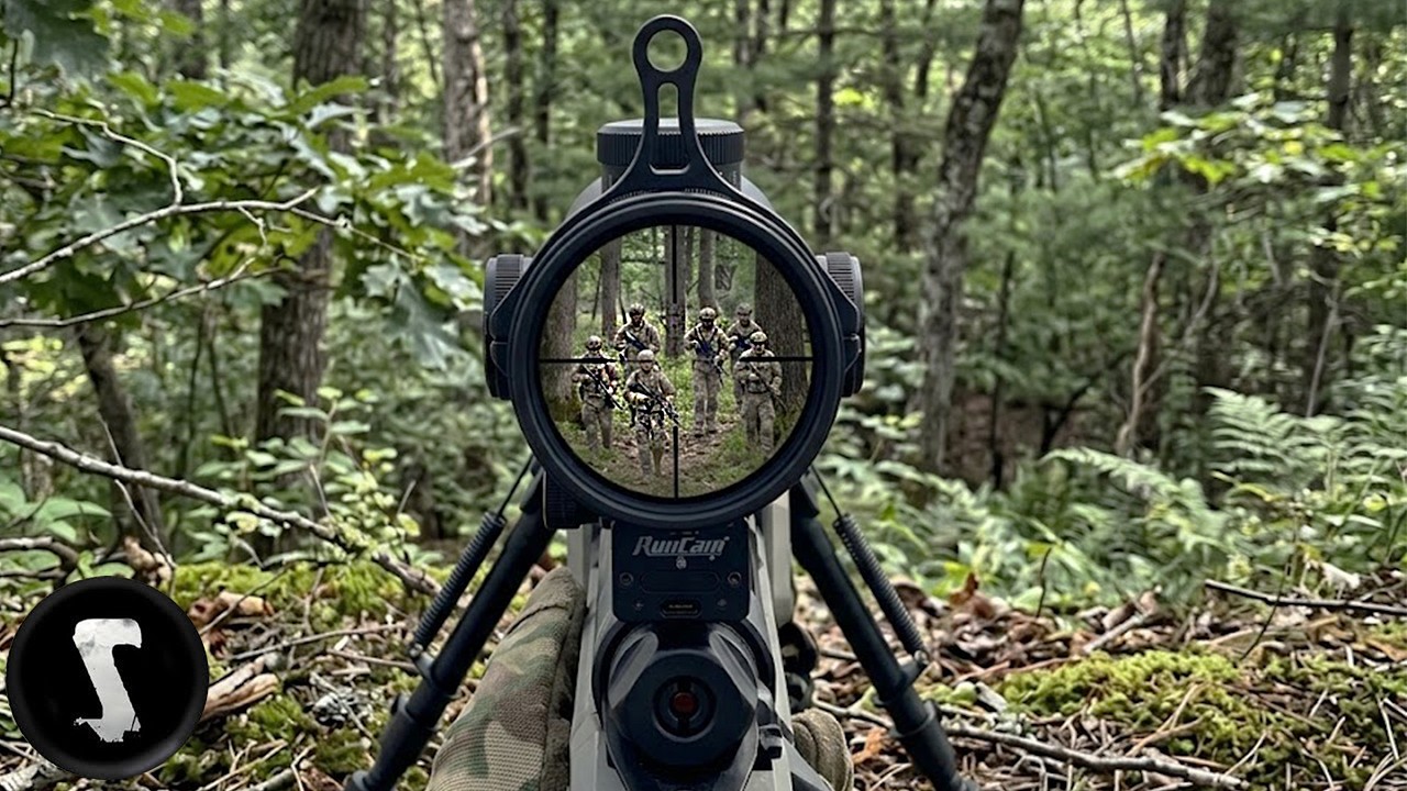 Prawdziwi żołnierze kontra airsoftowy snajper z YouTube'a