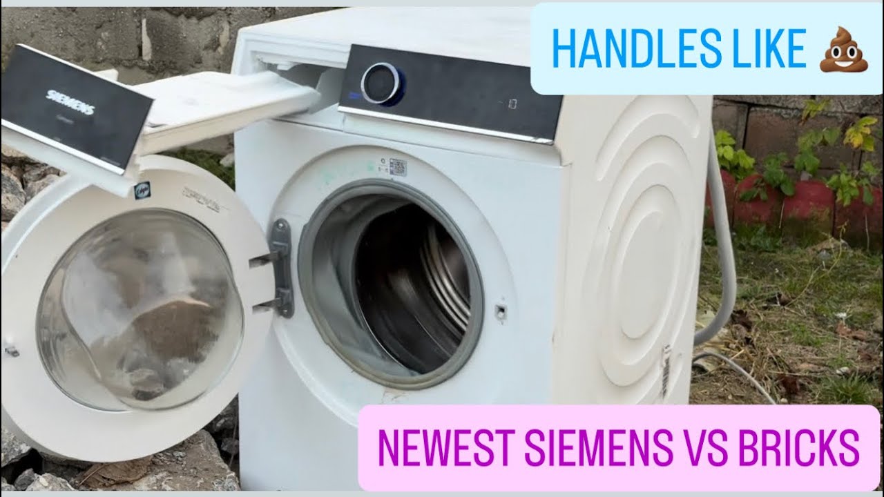 SIEMENS IQ700 4D - DESTRUCTION WITH HEAVY BRICKS 🧱 - ERRORS ALL THE WAY