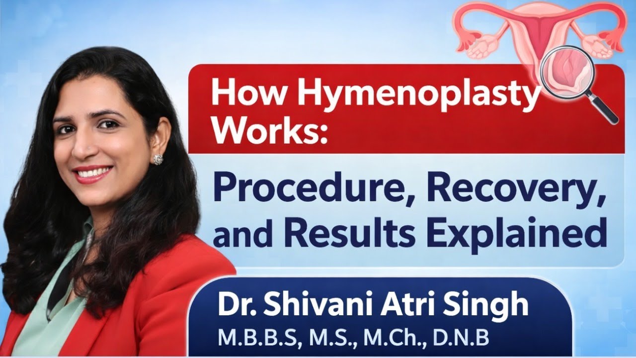 How Hymenoplasty Works: Procedure, Recovery & Results | Dr. Shivani Atri Singh #Hymenoplasty