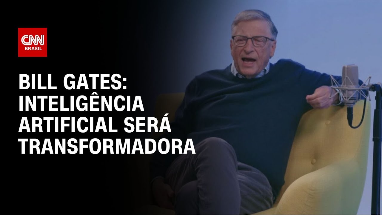Bill Gates: inteligência artificial será transformadora | LIVE CNN