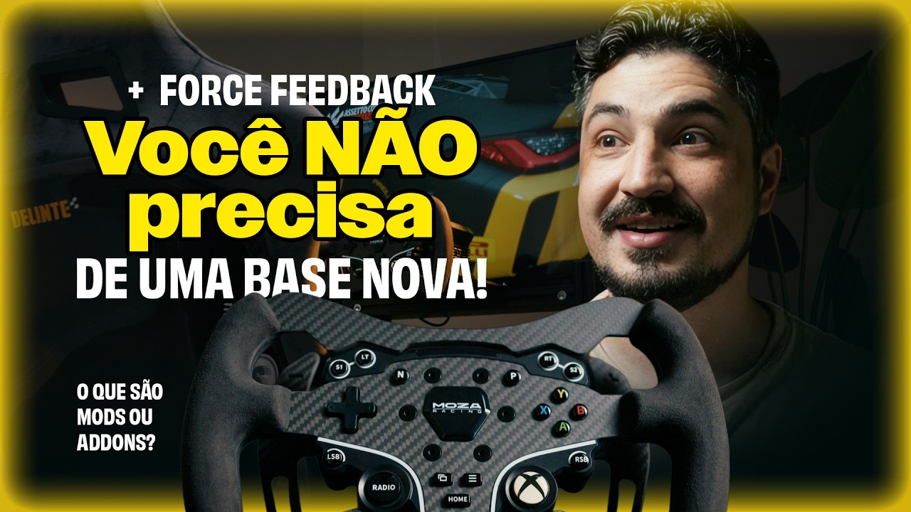 O upgrade barato que mudou meu Force Feedback