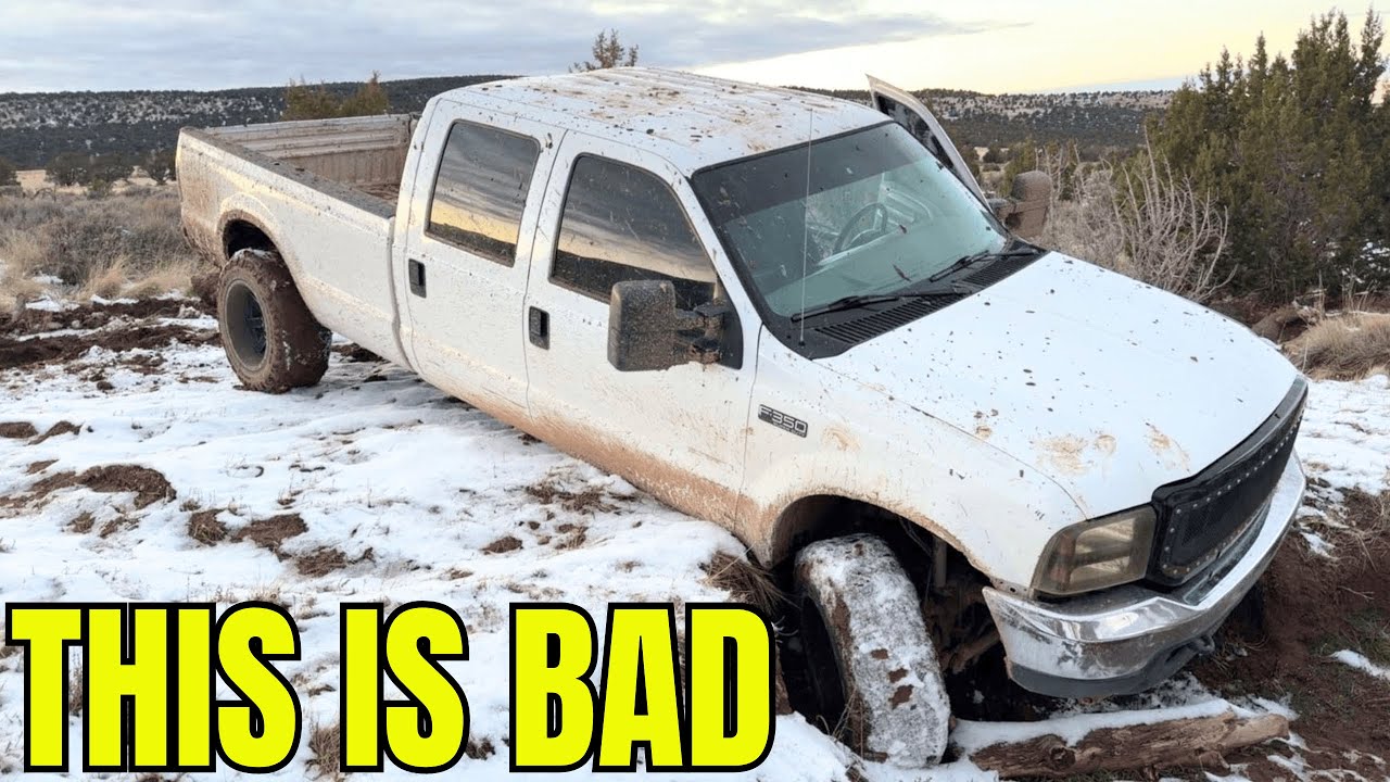 Will my wife's grocery getter get this buried Ford out? Now I want an Off Road Recovery Vehicle