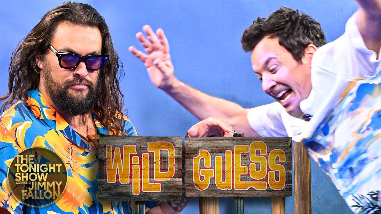 Wild Guess with Jason Momoa | The Tonight Show Starring Jimmy Fallon