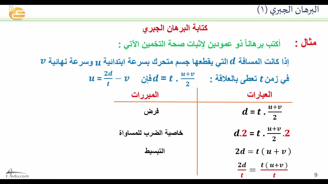 البرهان الجبري     1