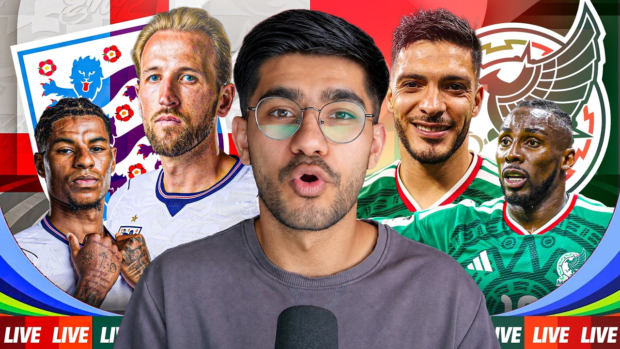 Mexico vs England World Cup 2026 WATCHALONG LIVESTREAM