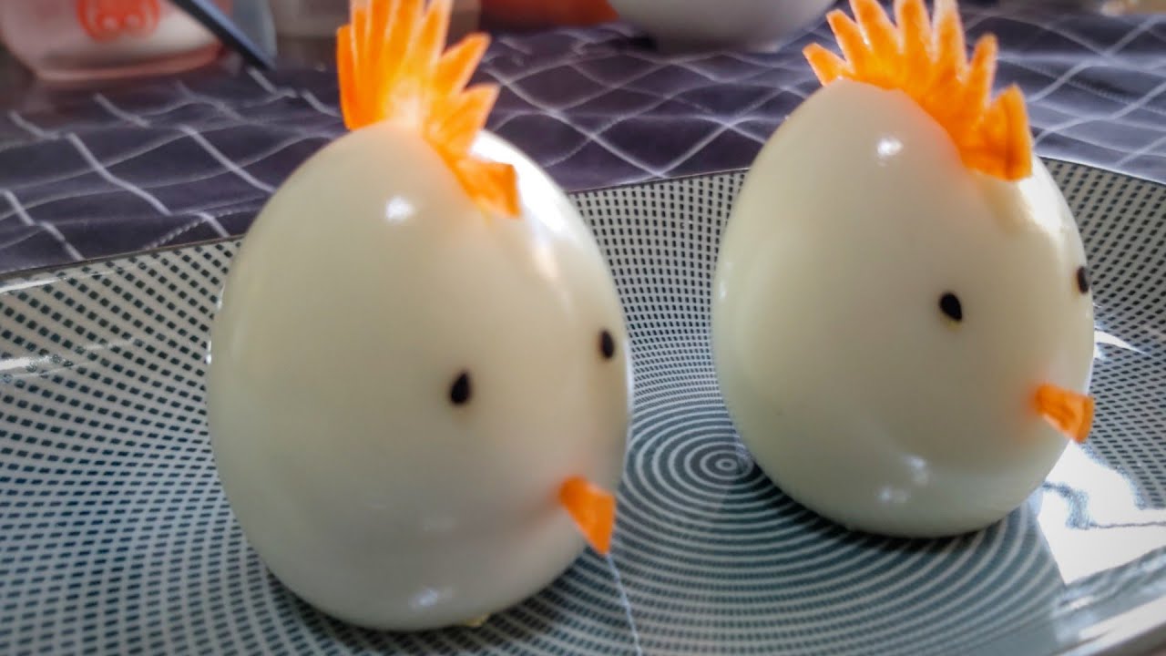 GARNISH DARI TELUR  LUCU HANYA 3 MENIT