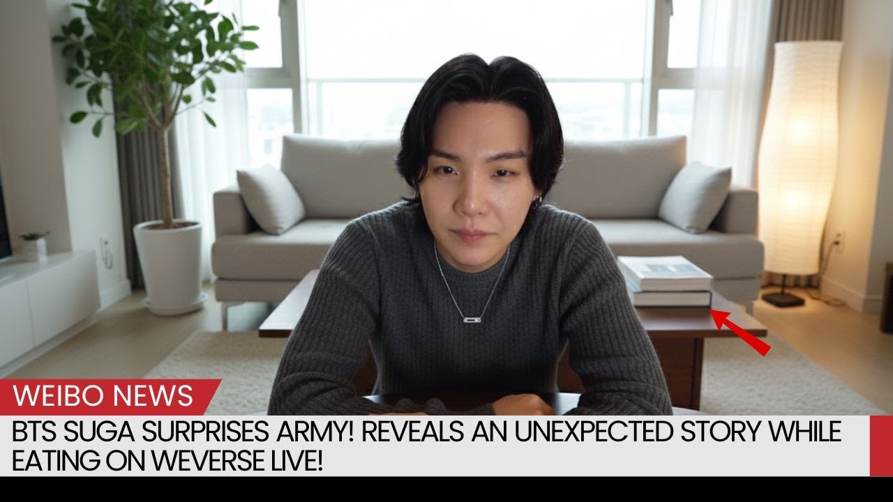 ПРЯМОЙ ЭФИР 🔴 Шуга из BTS удивляет АРМИ! Раскрывает неожиданную историю во время еды на Weverse Live