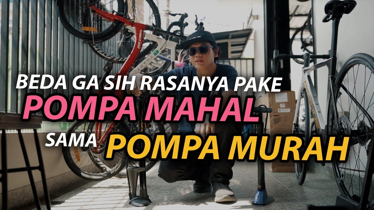POMPA MAHAL vs MURAH, enak mana???  ||  POMPA TOPEAK JOEBLOW MAX UNITED