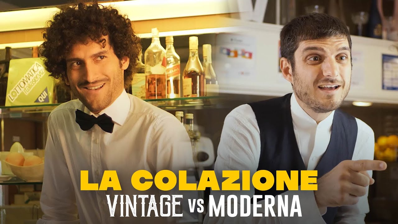 LA COLAZIONE - VINTAGE vs MODERNA