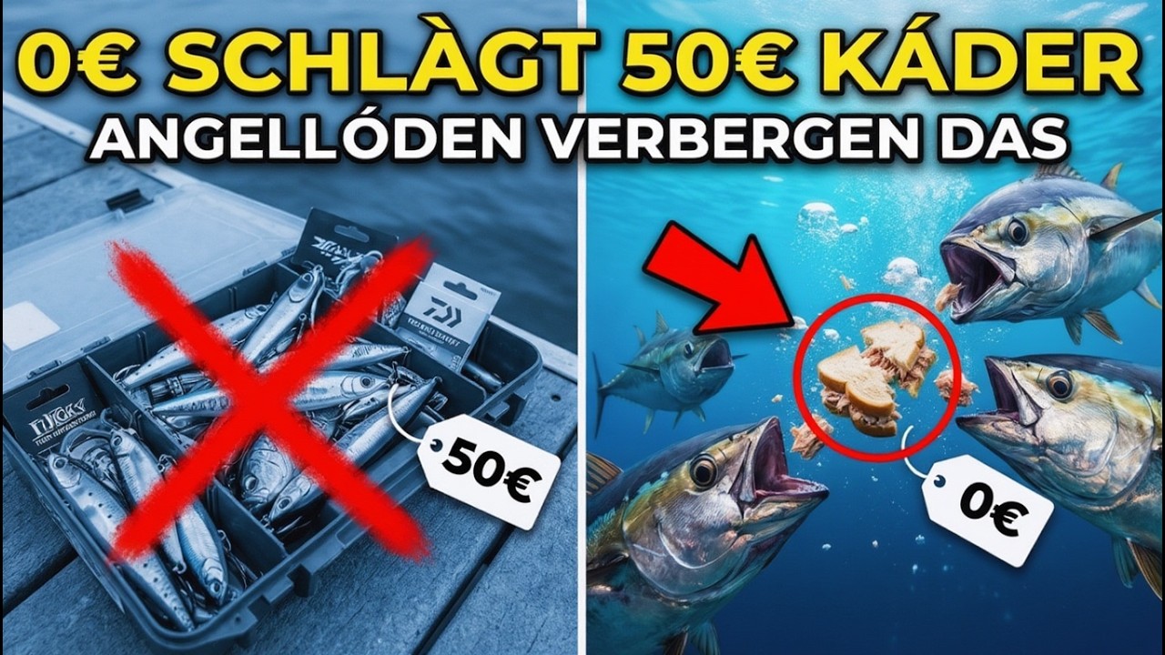 Warum ein Thunfisch-Sandwich teure Köder schlägt: Das vergessene Geheimnis der Profi-Angler