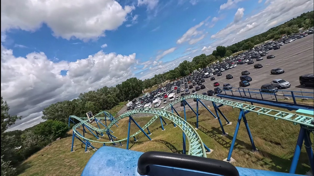 Pégase Express Roller Coaster Onride Parc Asterix 2025