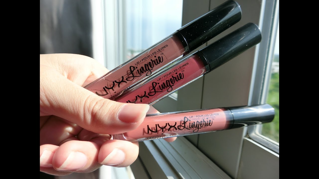 NYX Lip Lingerie  - Lip Swatches EP.1