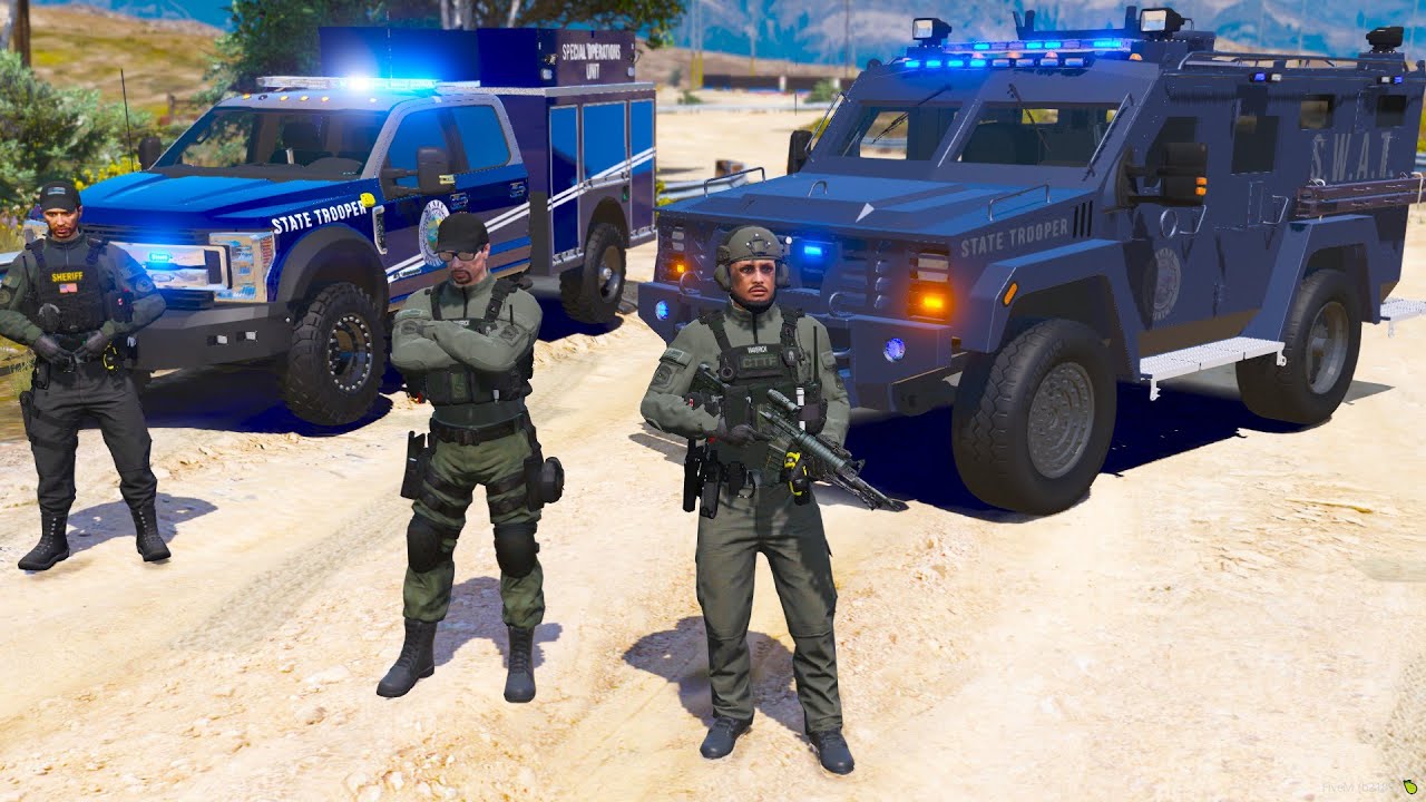 Activating SWAT in GTA 5 RP